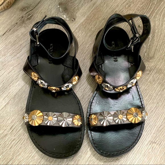 Coach Eleanor Mirror Metallic sandal women’s size 6 EUC - Picture 14 of 14